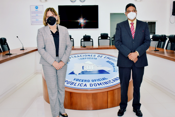Plan Social realiza entrega a organismos de socorro laboran en asueto Semana Santa
