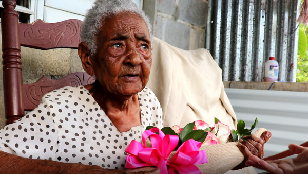Estervina una madre feliz a sus 100 años